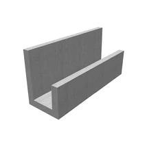 40x40x80 aszimmetrikus U elem