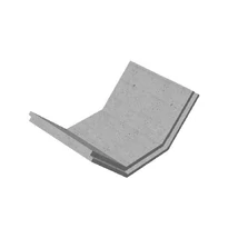 II/60/70 Mederburkoló elem (1:1 rézsű)