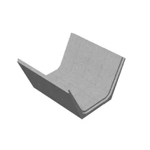 Tisza 1 (100/205/105) Mederburkoló elem (2:1 rézsű)