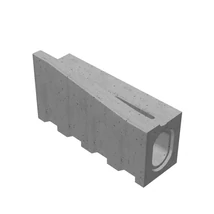 Omega szegélyköves folyóka lefutó elem – jobbos 150/250